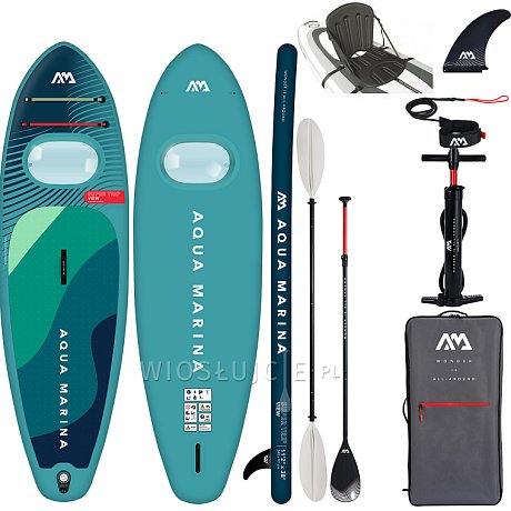 Deska SUP AQUA MARINA Super Trip View 11'2 model 2024 - pompowany paddleboard z wizjerem