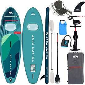 Deska SUP AQUA MARINA Super Trip View 11'2 model 2024 - pompowany paddleboard z wizjerem