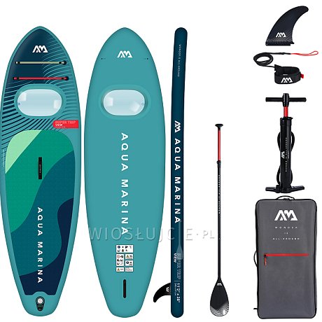 Deska SUP AQUA MARINA Super Trip View 11'2 model 2024 - pompowany paddleboard z wizjerem