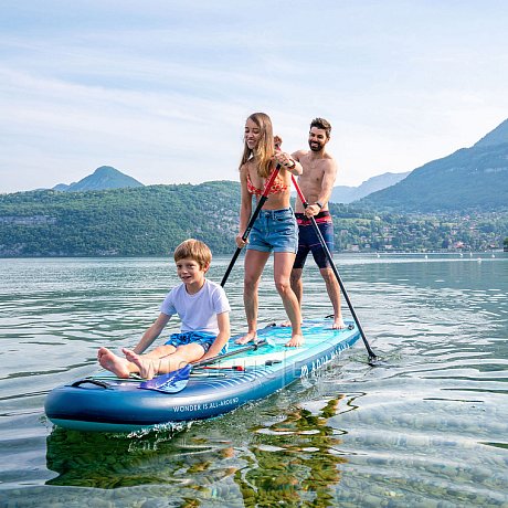 Deska SUP AQUA MARINA Super Trip 12'6 - pompowany paddleboard dla dwóch osób model 2024