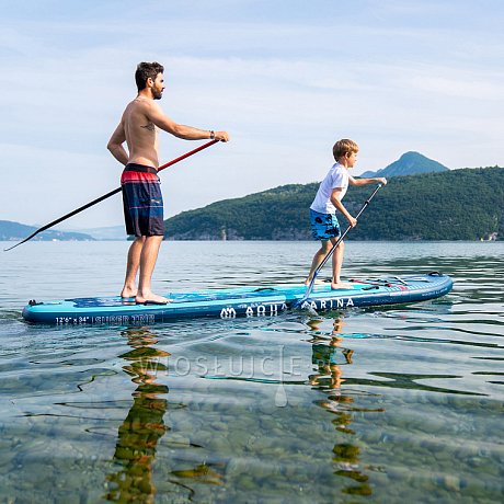 Deska SUP AQUA MARINA Super Trip 12'6 - pompowany paddleboard dla dwóch osób model 2024