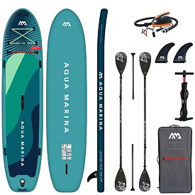Deska SUP AQUA MARINA Super Trip 12'6 - pompowany paddleboard dla dwóch osób model 2024