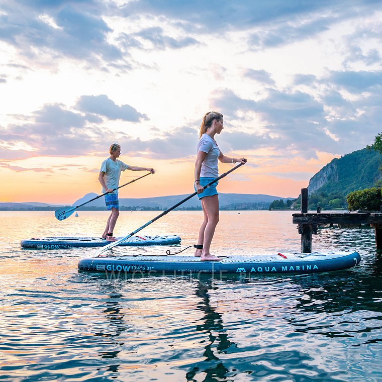 Deska SUP AQUA MARINA GLOW 10'4 - pompowany, świecący paddelboard