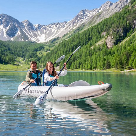 Pompowany kajak AQUA MARINA HALVE - jedno- dwuosobowy, packayak - model 2024