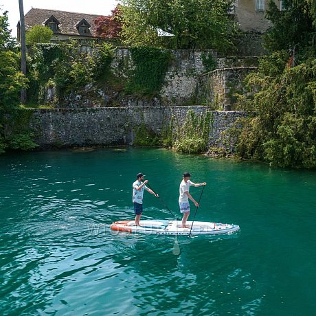 Deska AQUA MARINA CASCADE 13'2 pompowany kajak i SUP w jednym - model 2024