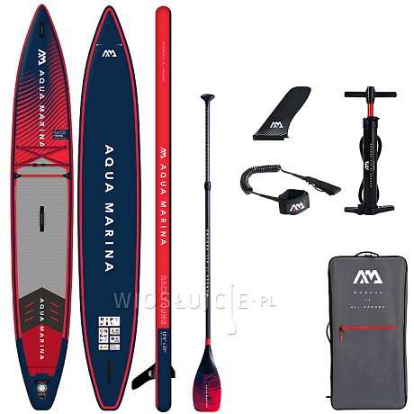 Deska SUP  AQUA MARINA RACE YOUNG 12'6 model 2024 - pompowany paddleboard