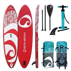 Deska SUP SPINERA SUPVENTURE RED 10'6 DLT - pompowany paddleboard