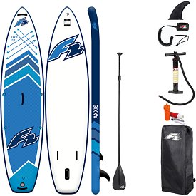 Deska SUP F2 AXXIS 12'2 LIGHT BLUE model 2024 - pompowany paddleboard