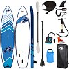 Deska SUP F2 AXXIS 10'5 LIGHT BLUE model 2024 - pompowany paddleboard