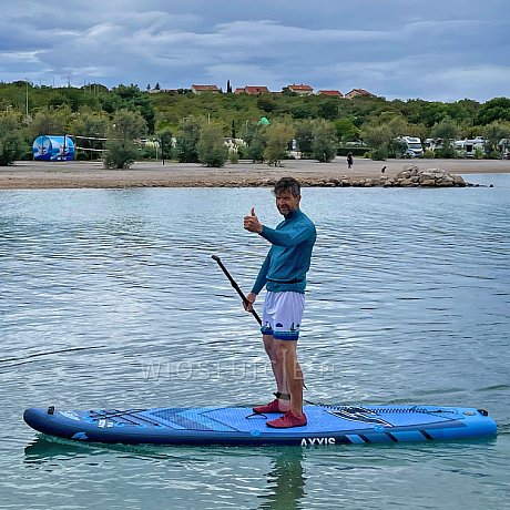 Deska SUP F2 AXXIS 11'6 COMBO NAVY BLUE model 2024 - pompowany paddleboard