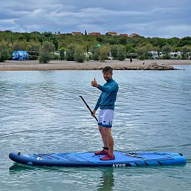 Deska SUP F2 AXXIS 11'6 COMBO NAVY BLUE model 2024 - pompowany paddleboard