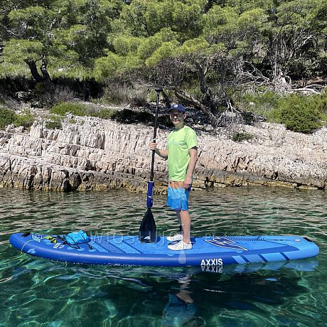 Deska SUP F2 AXXIS 11'6 COMBO NAVY BLUE model 2024 - pompowany paddleboard