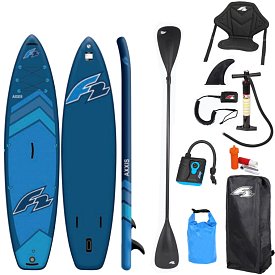 Deska SUP F2 AXXIS 12'2 COMBO NAVY BLUE model 2024 - pompowany paddleboard