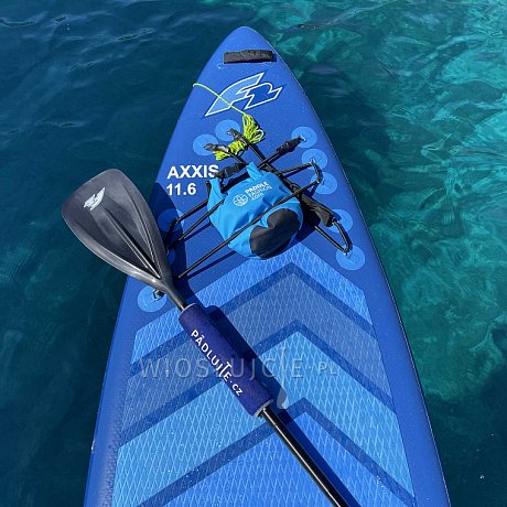 Deska SUP F2 AXXIS 12'2 COMBO NAVY BLUE model 2024 - pompowany paddleboard