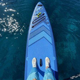 Deska SUP F2 AXXIS 12'2 COMBO NAVY BLUE model 2024 - pompowany paddleboard