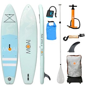 Deska SUP MOAI Beach Vibes 11'0" Ocean - pompowany paddleboard