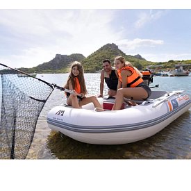 Pompowany ponton AQUA MARINA U-DeLuxe 3,5m DWF Air Deck