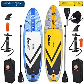 SUPER PROMO 2 deski SUP - Rodzinny zestaw ZRAY E10 + E11 COMBO- 2 pompowane deski SUP