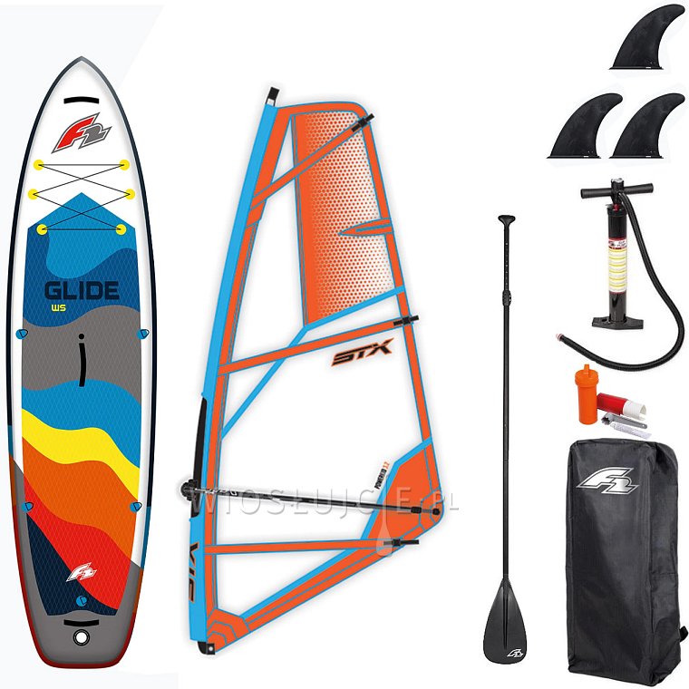 Deska SUP F2 Glide WS 11'7'' grey stx power kid