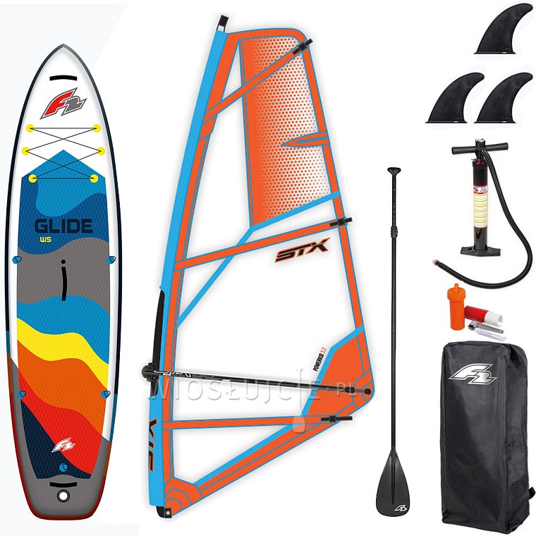 Deska SUP F2 Glide WS 11'7'' grey stx power kid