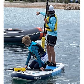 Deska SUP F2 STRATO 10'5 COMBO BLUE model 2024 - pompowany paddleboard