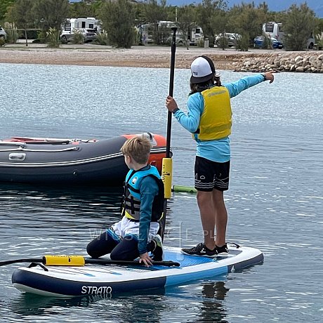 Deska SUP F2 STRATO 10'5 COMBO BLUE model 2024 - pompowany paddleboard