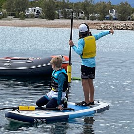Deska SUP F2 STRATO 10'5 COMBO BLUE model 2024 - pompowany paddleboard