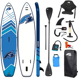 Deska SUP F2 AXXIS 10'5 COMBO LIGHT BLUE model 2024 - pompowany paddleboard
