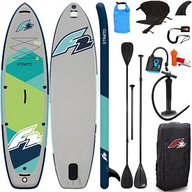 Deska SUP F2 STRATO 12'2 GREEN 2025 - pompowany paddleboard