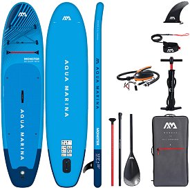 Deska SUP AQUA MARINA MONSTER 12'0 BLUE - limitowana edycja