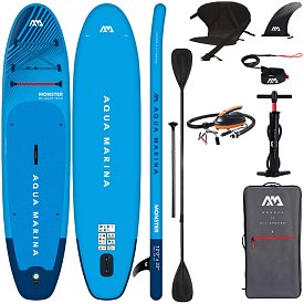 Deska SUP AQUA MARINA MONSTER 12'0 BLUE - limitowana edycja