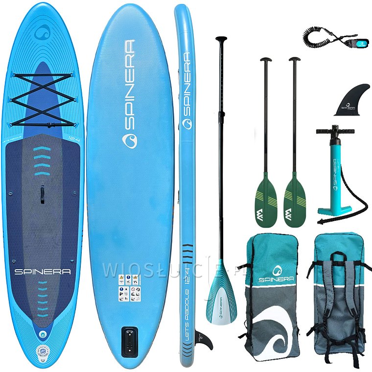 Deska SUP SPINERA SUP LET'S PADDLE 12'4'' model 2025 - pompowany paddleboard