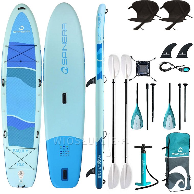 Deska SUP SPINERA SUP FAMILY 13'0'' model 2025 - pompowany paddleboard