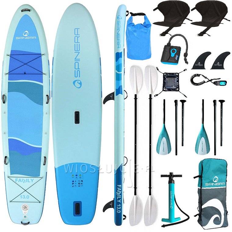 Deska SUP SPINERA SUP FAMILY 13'0'' model 2025 - pompowany paddleboard