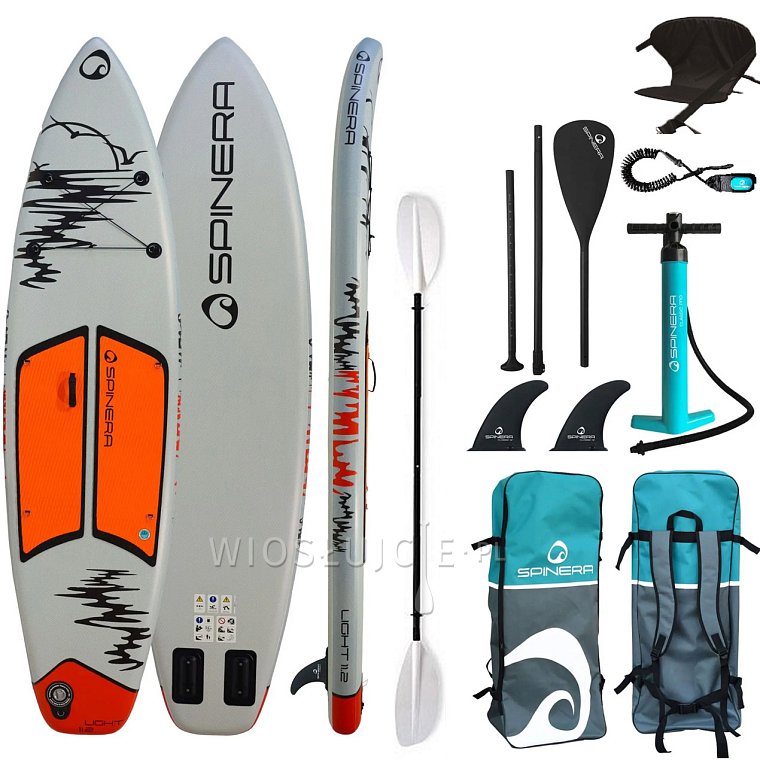 Deska SUP SPINERA SUP LIGHT 11'2 ULT model 2025 - pompowany paddleboard