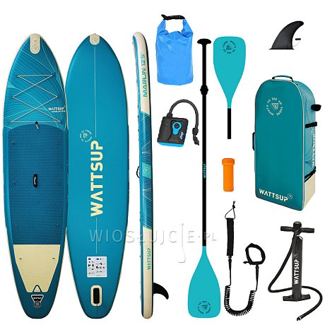 Deska SUP WATTSUP MARLIN 12'5 MINICOMBO - pompowany paddleboard