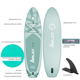 Deska SUP ZRAY EA-2 ALLROUND AIR 10'2 - pompowany paddleboard