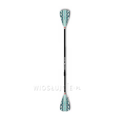 Wiosło RIDEWAVE PYBROCALES COMBO 4-częściowe z laminatu, na deskę SUP i kajak