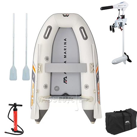 Pompowany ponton AQUA MARINA U-DeLuxe 2,5m DWF Air Deck