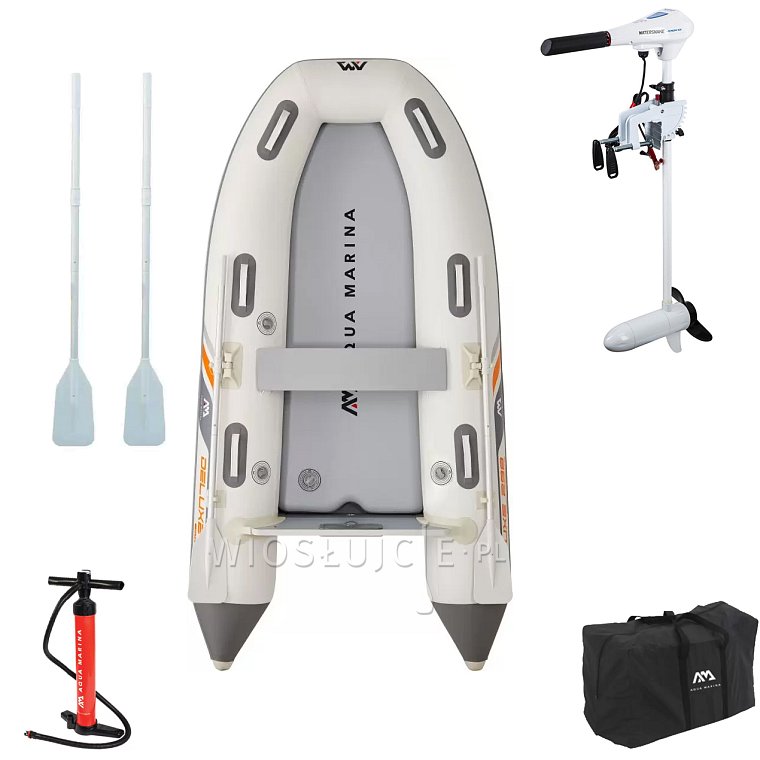 Pompowany ponton AQUA MARINA U-DeLuxe 2,98m DWF Air Deck