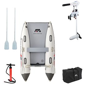 Pompowany ponton AQUA MARINA AIRCAT 2,85m DWF Air Deck - pompowany katamaran