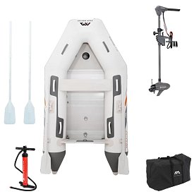 Ponton AQUA MARINA DeLuxe 3,6 AL -pompowana łódź z aluminiową podłogą