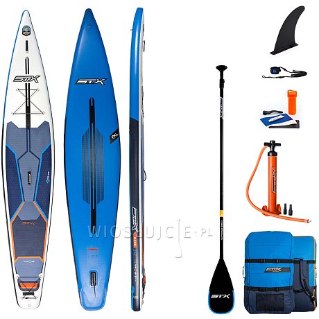 Deska SUP STX RACE 14'0 x 27" 2022 z wiosłem laminatowym - pompowany paddleboard