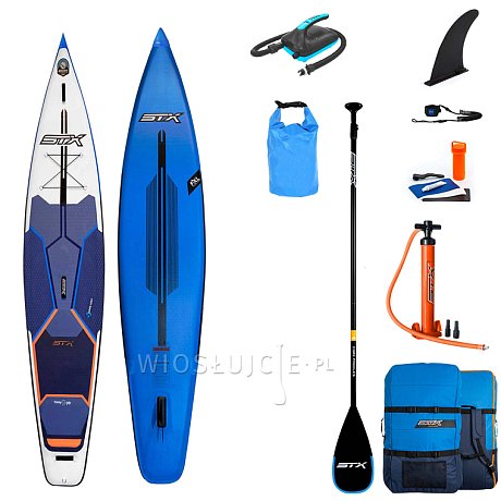 Deska SUP STX Touring Performance 11'6 x 27 Blue Orange - pompowany paddleboard