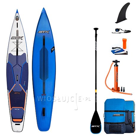 Deska SUP STX Touring Performance 11'6 x 27 Blue Orange - pompowany paddleboard