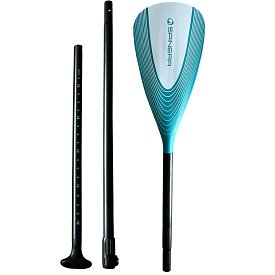 Wiosło Spinera Classic Alu Paddle Teal Blade - 3-częściowe, regulowane wiosło do desek SUP