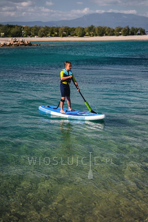 Deska SUP SUN REFLECTIONS 8'2'' violet - pompowany paddleboard