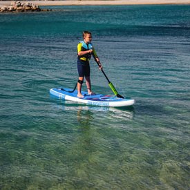 Deska SUP SUN REFLECTIONS 8'2'' violet - pompowany paddleboard