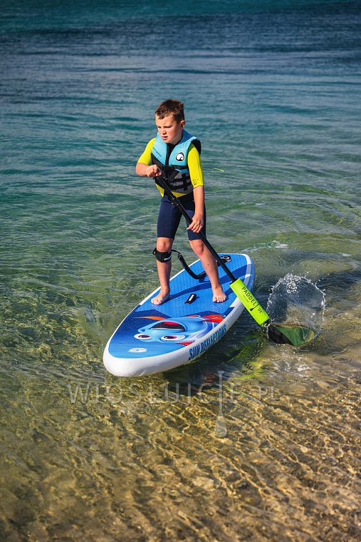 Deska SUP SUN REFLECTIONS 8'2'' violet - pompowany paddleboard
