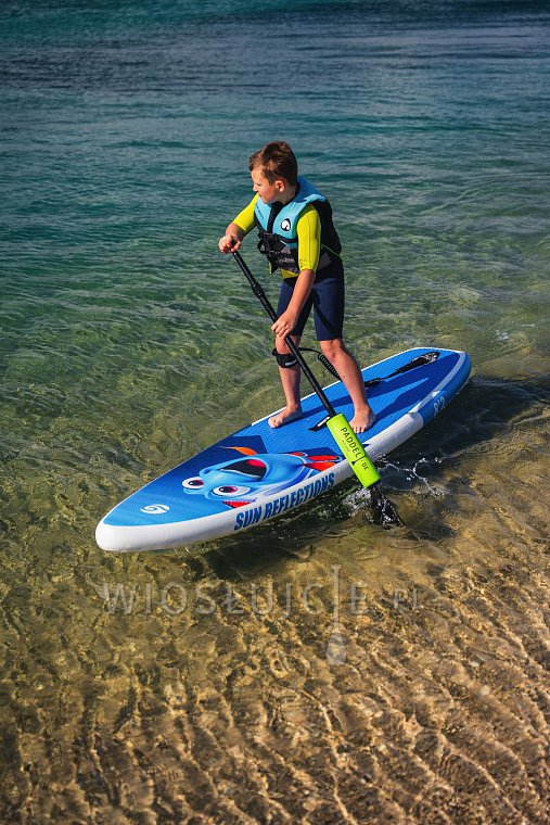 Deska SUP SUN REFLECTIONS 8'2'' violet - pompowany paddleboard